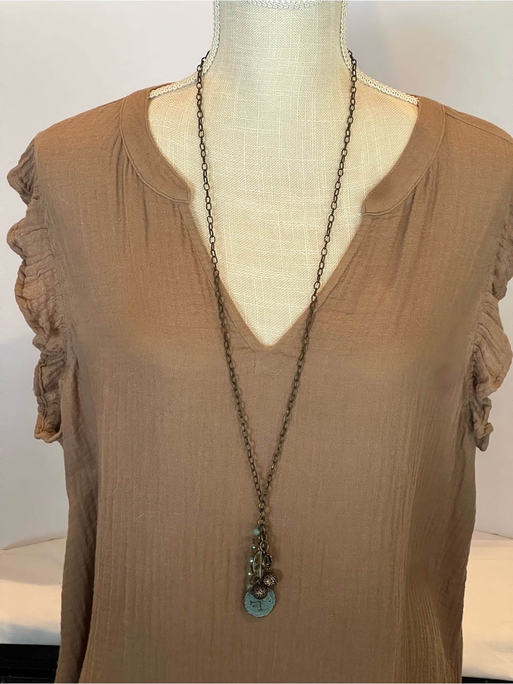 Long Charm Necklace
